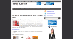 Desktop Screenshot of benjyblogger.com